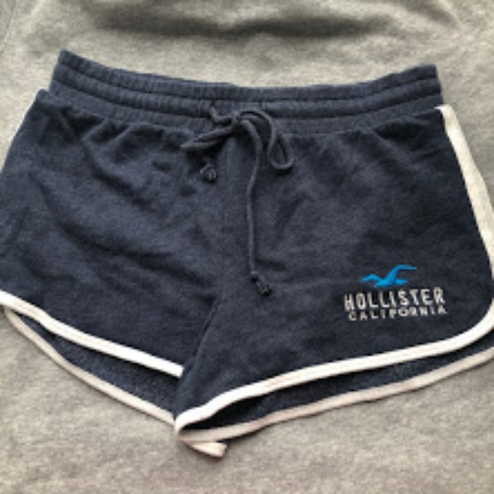 Hollister Blue Soft Shorts